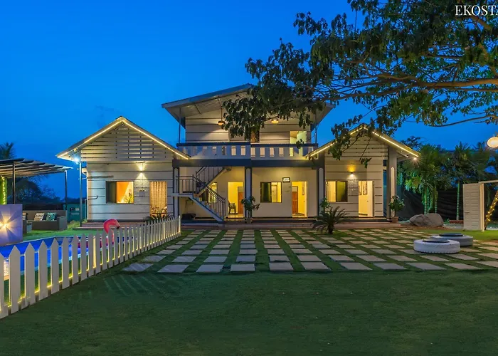 Eko Stay- Lakefront Villa Alibag